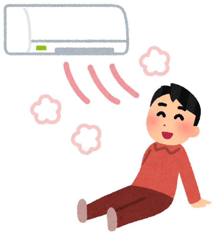 エアコン・暖房のイラスト