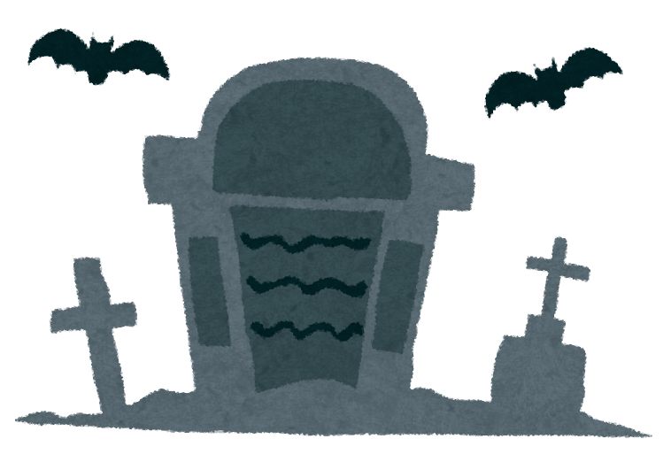 halloween grave